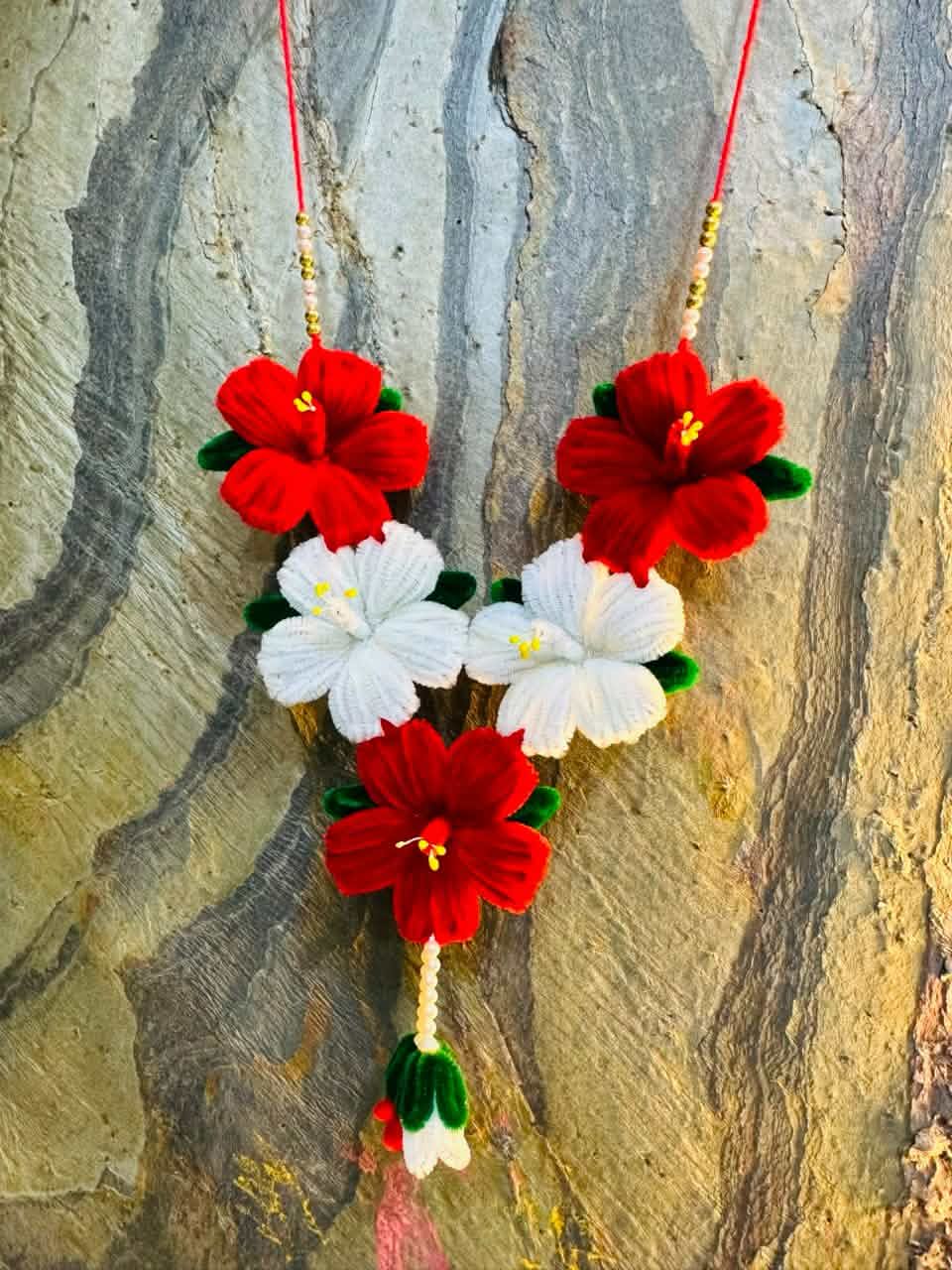 Jaswandi Hibiscus Garland - Image 2